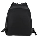 VERSACE Backpack Leather Black Gold Auth 118689A-2