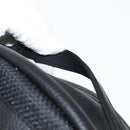 VERSACE Backpack Leather Black Gold Auth 118689A-8