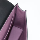 VERSACE Hand Bag Leather 2way Gold Black Auth 118691M-20