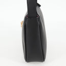 VERSACE Hand Bag Leather Gold Black Auth 118694A-3