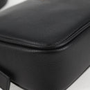 VERSACE Hand Bag Leather Gold Black Auth 118698M-9