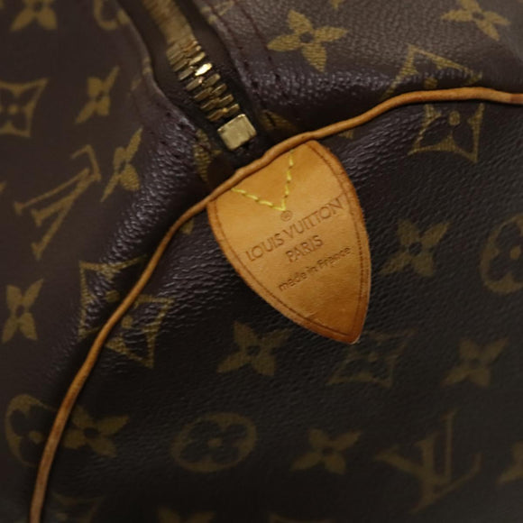 LOUIS VUITTON Monogram Keepall 55 Boston Bag M41424 LV Auth 118704