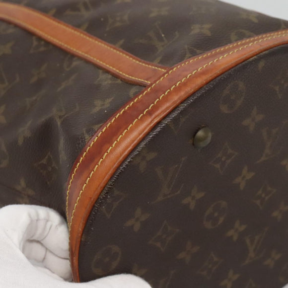 LOUIS VUITTON Monogram Bucket GM Shoulder Bag M42236 LV Auth 118707