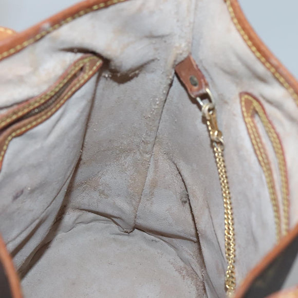LOUIS VUITTON Monogram Bucket GM Shoulder Bag M42236 LV Auth 118707