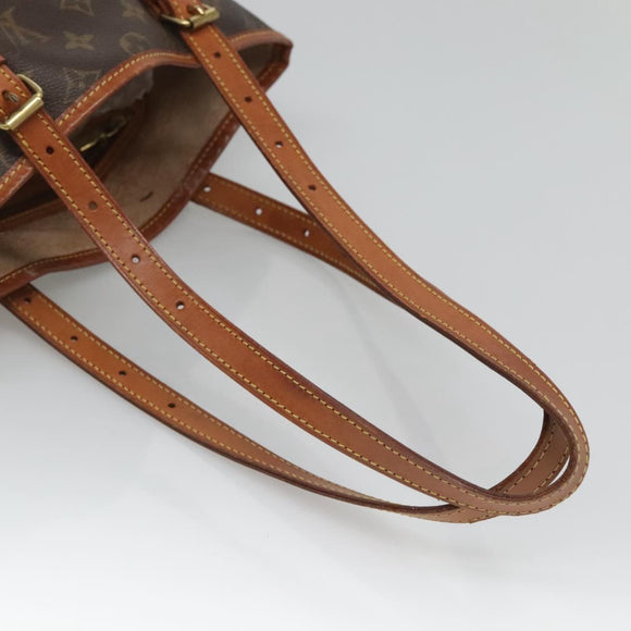 LOUIS VUITTON Monogram Bucket GM Shoulder Bag M42236 LV Auth 118707