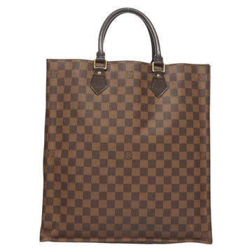 LOUIS VUITTON Damier Ebene Sac Plat Hand Bag N51140 LV Auth 118710 - 0