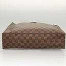 LOUIS VUITTON Damier Ebene Sac Plat Hand Bag N51140 LV Auth 118710-5