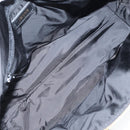 VERSACE Hand Bag Nylon 2way Black Gold Auth 118725A-11