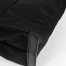 VERSACE Hand Bag Nylon 2way Black Gold Auth 118726A-14