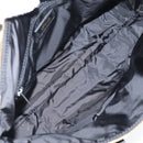 VERSACE Hand Bag Nylon 2way Black Gold Auth 118726V-11