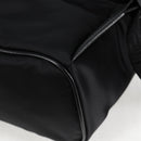 VERSACE Backpack Nylon Black Gold Auth 118728V-18