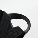 VERSACE Backpack Nylon Black Gold Auth 118728V-14