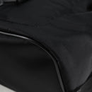 VERSACE Backpack Nylon Black Gold Auth 118729V-16