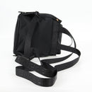 VERSACE Backpack Nylon Black Gold Auth 118729V-8