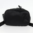VERSACE Backpack Nylon Black Gold Auth 118730V-5
