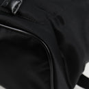 VERSACE Backpack Nylon Black Gold Auth 118730A-16