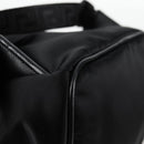 VERSACE Backpack Nylon Black Gold Auth 118730V-17