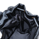 VERSACE Backpack Nylon Black Gold Auth 118730A-23