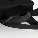 VERSACE Backpack Nylon Black Gold Auth 118730A-7