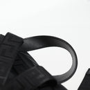 VERSACE Backpack Nylon Black Gold Auth 118730A-14