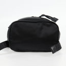VERSACE Backpack Nylon Black Gold Auth 118731V-5