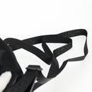 VERSACE Backpack Nylon Black Gold Auth 118732V-9