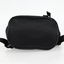 VERSACE Backpack Nylon Black Gold Auth 118732V-5