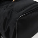 VERSACE Backpack Nylon Black Gold Auth 118732V-15