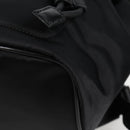 VERSACE Backpack Nylon Black Gold Auth 118732V-16