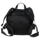 VERSACE Backpack Nylon Black Gold Auth 118732V-2