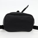 VERSACE Backpack Nylon Black Gold Auth 118733V-5