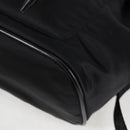 VERSACE Backpack Nylon Black Gold Auth 118733V-16