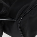 VERSACE Backpack Nylon Black Gold Auth 118733V-17