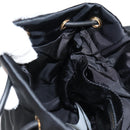 VERSACE Backpack Nylon Black Gold Auth 118733A-24