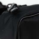 VERSACE Backpack Nylon Black Gold Auth 118734V-9