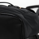 VERSACE Backpack Nylon Black Gold Auth 118734A-16