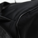 VERSACE Backpack Nylon Black Gold Auth 118734V-17
