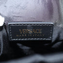 VERSACE Backpack Nylon Black Gold Auth 118734A-22