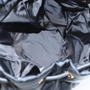 VERSACE Backpack Nylon Black Gold Auth 118734A-11