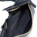 VERSACE Backpack Leather Black Gold Auth 118735M-22