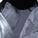 VERSACE Backpack Leather Black Gold Auth 118735M-11