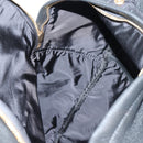 VERSACE Backpack Leather Black Gold Auth 118735M-25