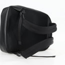 VERSACE Backpack Leather Black Gold Auth 118735M-9