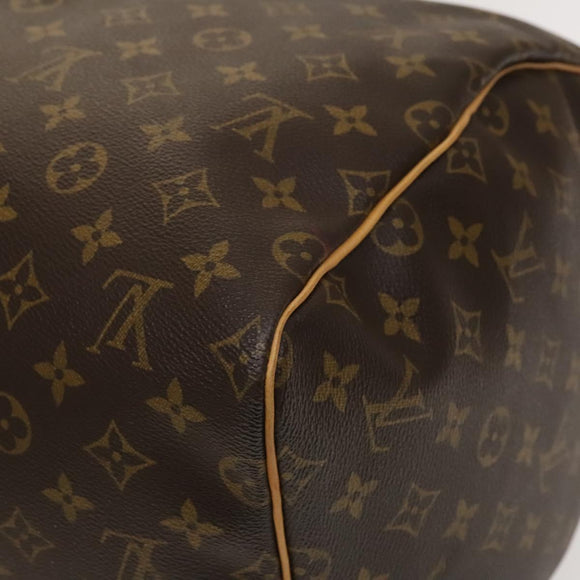LOUIS VUITTON Monogram Keepall 55 Boston Bag M41424 LV Auth 118742V