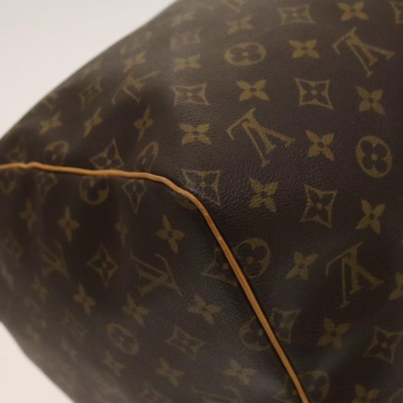 LOUIS VUITTON Monogram Keepall 55 Boston Bag M41424 LV Auth 118742V