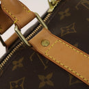 LOUIS VUITTON Monogram Keepall 55 Boston Bag M41424 LV Auth 118742V-9