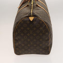 LOUIS VUITTON Monogram Keepall 55 Boston Bag M41424 LV Auth 118742V-3
