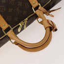 LOUIS VUITTON Monogram Keepall 55 Boston Bag M41424 LV Auth 118742V-7