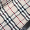 BURBERRY Hand Bag Leather Gold Black Auth 118748-11