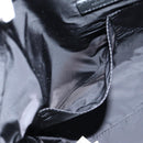 VERSACE Tote Bag Leather 2way Black Gold Auth 118751A-19